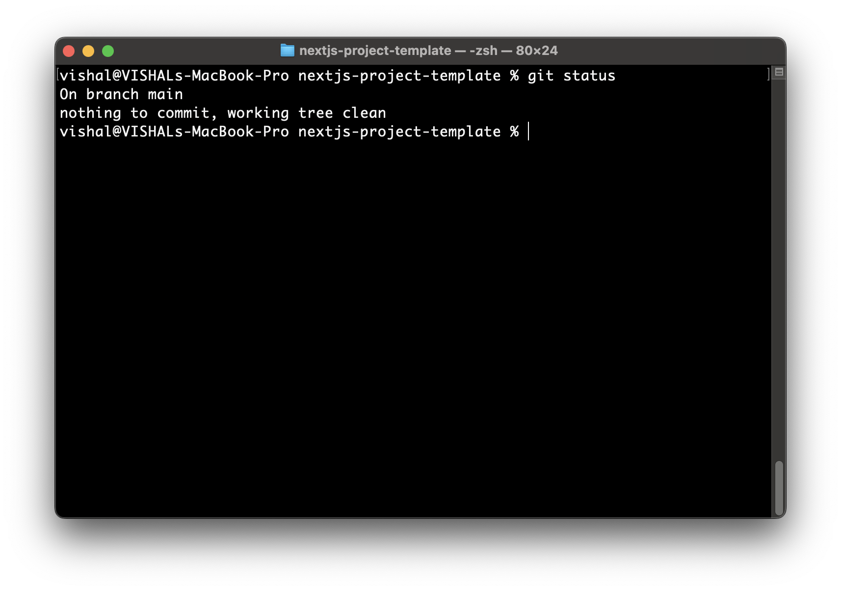 Git Status Command
