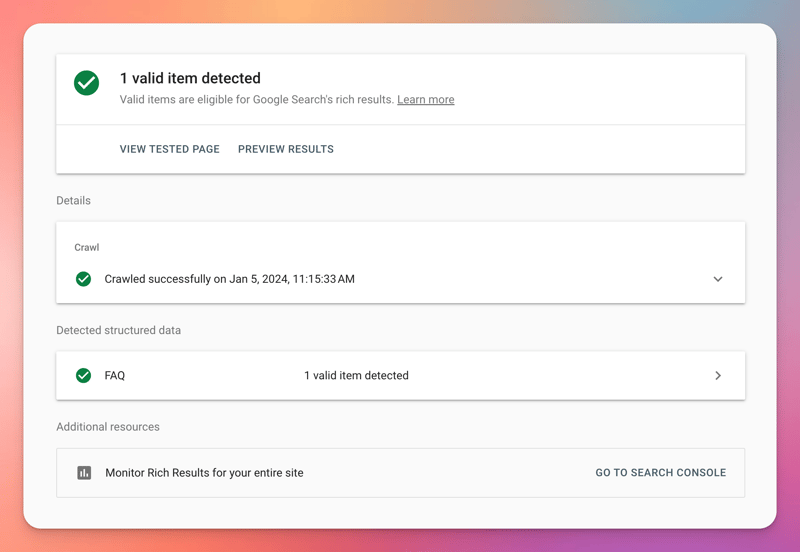 schema-test-result